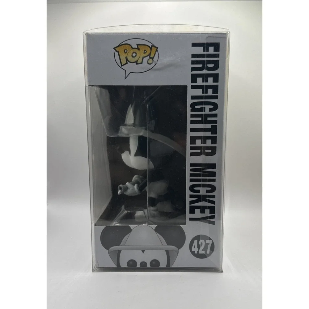 Firefighter Mickey Disney 90 Years The True Original Funko Pop #427 in Protector